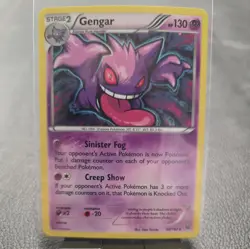 Pokemon TCG Gengar - 60/162 Holo Rare Card XY Breakthrough Set - Lightly Played - Image 1
