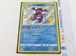 SHINY Galarian Mr. Rime Shining Fates SV021/SV122 SHINY VAULT card 2021 Pokemon - Image 2