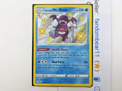 SHINY Galarian Mr. Rime Shining Fates SV021/SV122 SHINY VAULT card 2021 Pokemon - Image 3