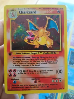 Pokemon Holo Vintage First Edition Cards (Fan Made) - Image 2