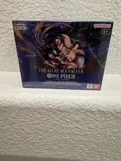 ONE PIECE CARD GAME THE AZURE SEA'S SEVEN BOOSTER BOX OP14 ENGLISH Sealed - Image 1