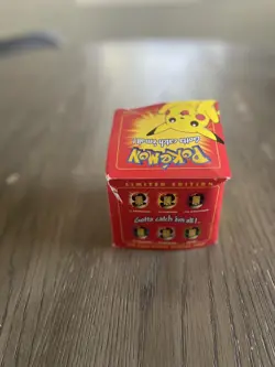 PIKACHU Pokemon Burger King 23k Gold Plated Trading Card In red Box - Image 5
