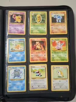 Pokemon TCG Base Set Complete Common & Uncommon 70 Total Cards 1999 WOTC - Image 2