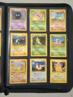 Pokemon TCG Base Set Complete Common & Uncommon 70 Total Cards 1999 WOTC - Image 4