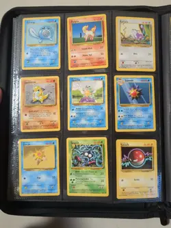 Pokemon TCG Base Set Complete Common & Uncommon 70 Total Cards 1999 WOTC - Image 5