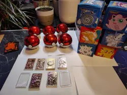 Pokemon 23k Burger King Gold Plated Trading Card Set Lot Of 6 + BOXES + BALLS - Image 2