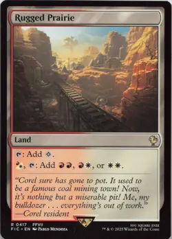 Rugged Prairie R Commander: FINAL FANTASY 417 - LP MTG - Image 1