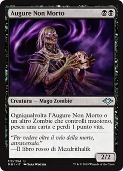 MTG UNDEAD AUGUR EXC - AUGURE NON MORTO - MH1 - MAGIC - Image 1