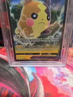 2020 Pokemon Sword & Shield Base Set Morpeko V #079 BCCG GRADE 10 - Image 3