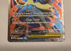 2025 Pokemon TCG Lucario EX 160/132 Mega Evolution Secret Rare Full Art NM/MINT - Image 4