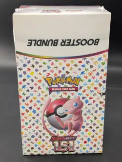 Pokemon 151 SV3.5 Booster Bundle Display Case Factory Sealed - Image 1