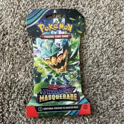 Pokemon Scarlet & Violet Twilight Masquerade Sleeved Booster Pack - Image 1