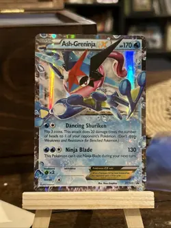 Pokemon TCG Ash-Greninja EX XY133 MP - Image 1