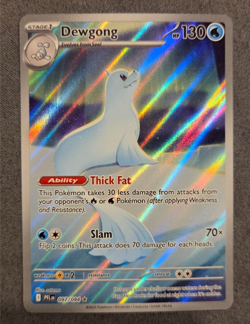 Dewgong 097/094 Illustration Rare Mega Evolution Phantasmal Flames POKEMON TCG - Image 1
