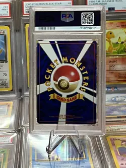 1998 Pokemon Japanese Gym The Rocket’s Trap Holo PSA 9 Mint - Image 2