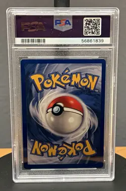1999 POKEMON GAME #46 CHARMANDER SHADOWLESS PSA 8 - Image 2