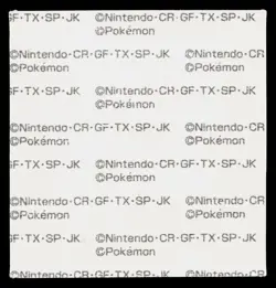 Slakoth Daiichi Deco Bread Sticker Pokemon Japanese Heavily Played - Image 2