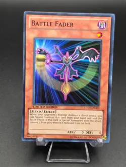 Battle Fader CT07-EN009 YuGiOh Collectible Tins 2010 Super Rare - Image 1