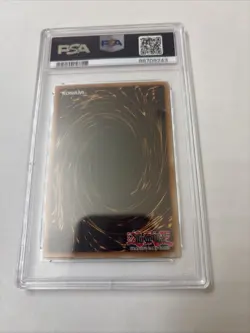 Yugioh PSA 10 GEM Legendary Dragon of White WSUP-EN051 Secret - Image 3