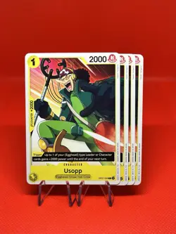 [x4] Usopp | OP07-099 | Playset | LP | ENGLISH | OP TCG | ONE PIECE - Image 1