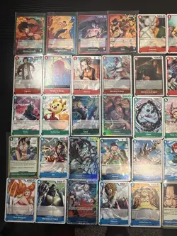 One Piece Carrying On His Will OP13 English COMPLETE Base Set 1-117 Near Mint - Image 3