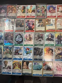 One Piece Carrying On His Will OP13 English COMPLETE Base Set 1-117 Near Mint - Image 4
