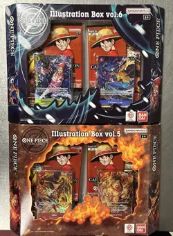 One Piece Illustration Box Vol 5 And 6 Bundle SEALED - Image 1