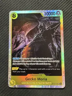 One Piece The Azure Sea's Seven - GECKO MORIA SR OP14-104 English CCG - Image 1