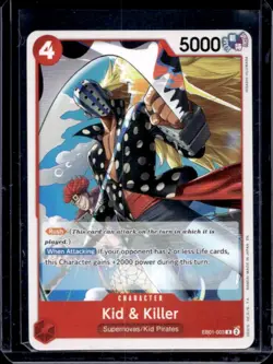 One Piece Extra Booster: Memorial Collection Kid & Killer #EB01-003 - Image 1