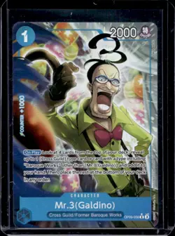 2024 One Piece Emperors in the New World Mr. 3 (Galdino) #OP09-056 - Image 1