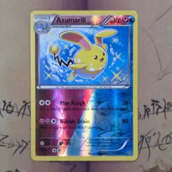 Azumarill 77/114 XY Steam Siege Reverse Holo NM Pokemon Card English - Image 1