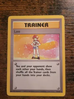 LASS - 75/102 - Base Set - Pokemon Card - HP - Image 1