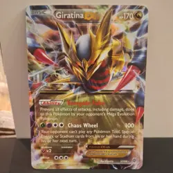Giratina EX 57/98 XY Ancient Origins Ultra Rare Pokemon TCG Card - Image 1