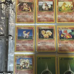 Pokemon Binder 280-300 NM Cards See Pics & Description For Details - Image 1