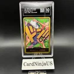 TAG GEM MINT 10 (964) DON !! Card Gold Frame Nico Robin ONE PIECE THE BEST VOL.2 - Image 1