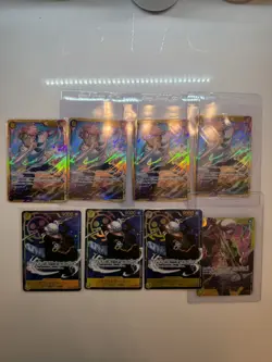 Bandai One Piece CCG OP-13 Card Lot Full Art Foil Shanks Luffy Robin SR SP LP/MP - Image 4