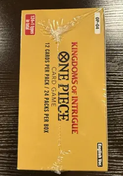 One Piece Card Game - Kingdoms of Intrigue (OP04) - Booster Box - English - Image 4