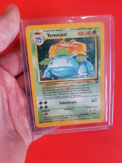 Venusaur Base Set Holo Swirl Pokemon Card Combo SET 25th Celebrations 015/102 - Image 3