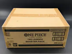 One Piece Card Game TCG English OP-08 Two Legends Booster Box Case SEALED - Image 1