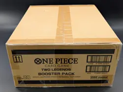 One Piece Card Game TCG English OP-08 Two Legends Booster Box Case SEALED - Image 2
