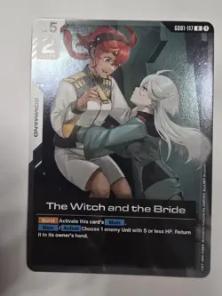 The Witch and the Bride (GD01-117) (NM) - Gundam Card Game -Newtype Rising (ENG) - Image 1