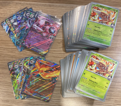 Destined Rivals Near Complete Master Set 204x Pokemon Card Holo Reverse B - Image 1