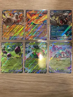 Destined Rivals Near Complete Master Set 204x Pokemon Card Holo Reverse B - Image 3
