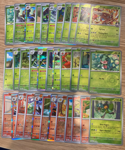 Destined Rivals Near Complete Master Set 204x Pokemon Card Holo Reverse B - Image 4