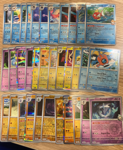 Destined Rivals Near Complete Master Set 204x Pokemon Card Holo Reverse B - Image 5