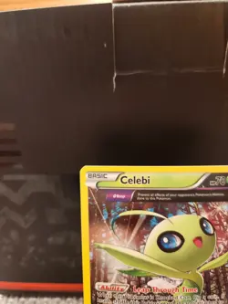 Pokemon Celebi XY93 XY Promo Holo Θ Stop 70HP Basic Card - Image 3