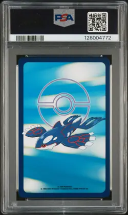 2003 POKEMON SAPPHIRE VERSION PLAYING CARDS KING OF CLUBS RAYQUAZA PSA 10 - Image 2