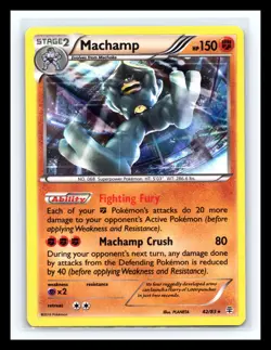 💥 Machamp - 42/83 - Holo Rare - Reverse Holo - Generations - Pokemon Card - Image 1