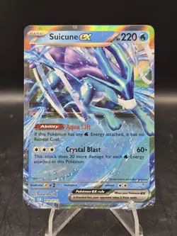 Pokemon TCG Suicune ex 010/034 Trading Card Game Classic Holo NM - Image 1