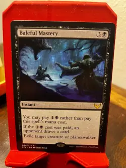 Baleful Mastery MTG Magic the Gathering Card NM Near Mint STX - Image 1